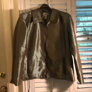 Chico’s size 3 shimmering jacket